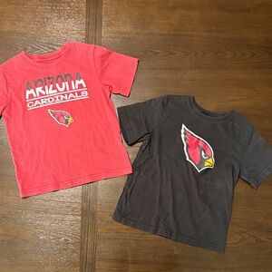 NFL Kids Arizona Cardinals T-Shirt Duo - Red and Black size 4T
